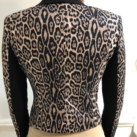 BCBGMaxAzria Snow Leopard Blazer - Picture 2 of 6